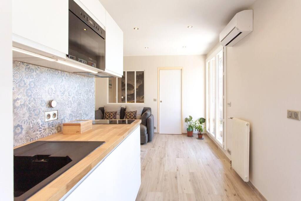Apartament L36 Sea View Terrace 10Min Walking To Sea/Parking & Ac Nicea Zewnętrze zdjęcie