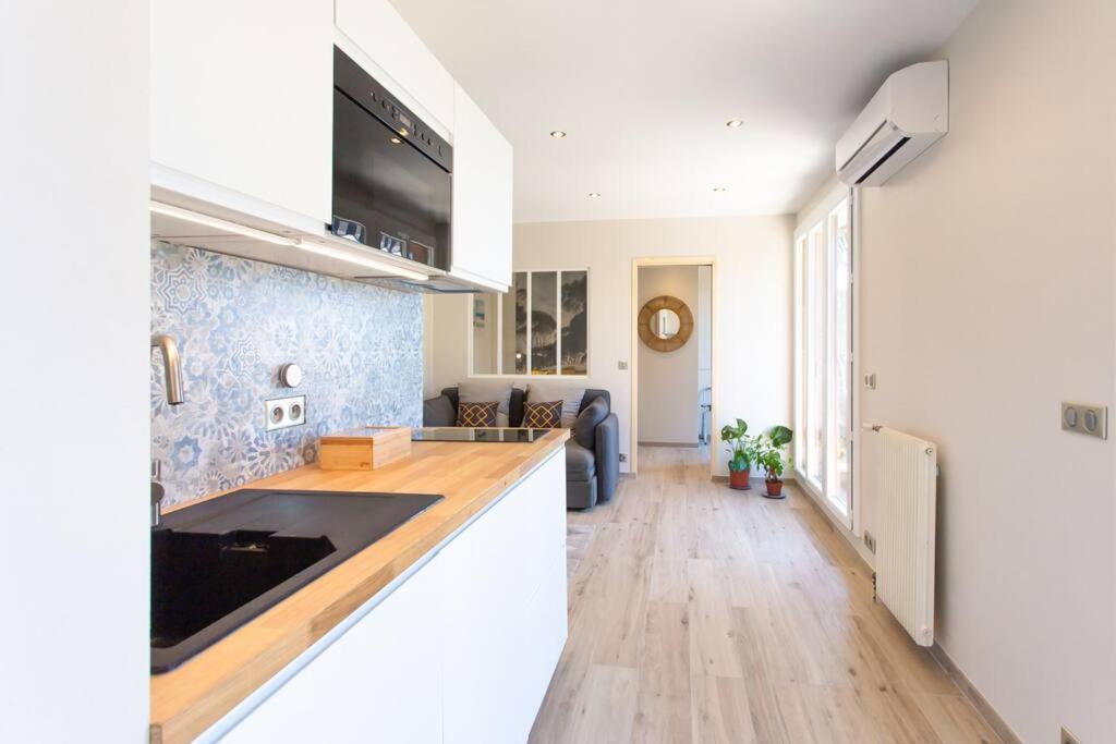 Apartament L36 Sea View Terrace 10Min Walking To Sea/Parking & Ac Nicea Zewnętrze zdjęcie
